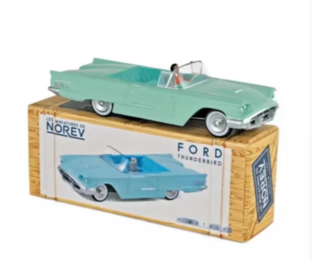Ford Thunderbird 1960 GROEN NOREV / DINKY 1:43 ref. CL2711, Verzenden, Nieuw, Auto, Norev