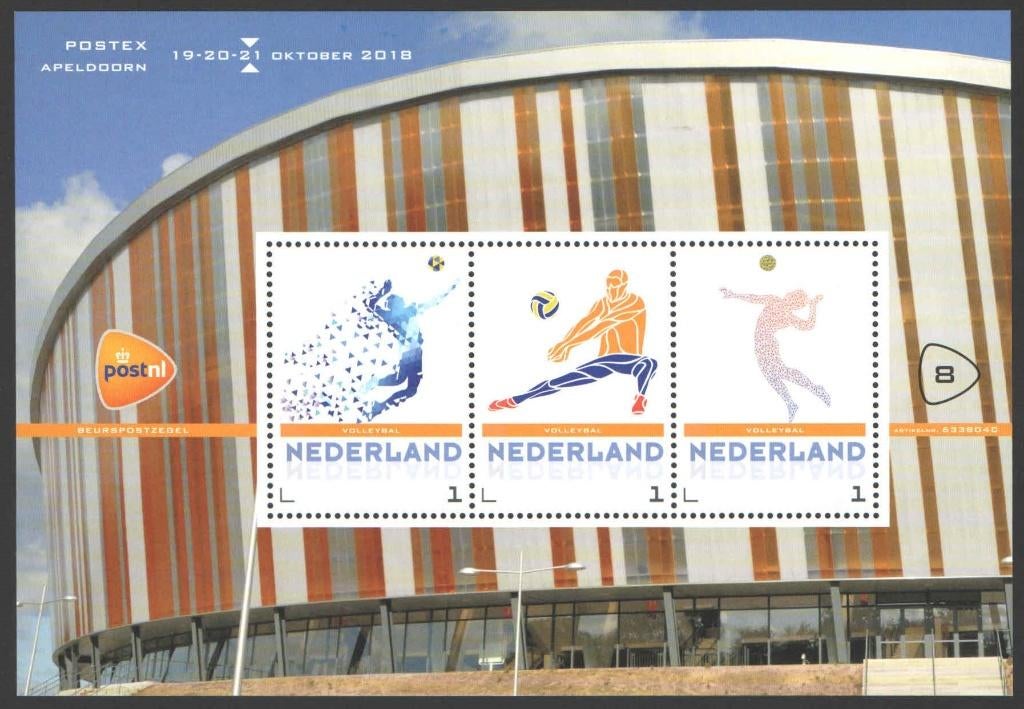 Postzegels Postex Apeldoorn 2018 (8), Postzegels en Munten, Postzegels | Nederland, Ophalen of Verzenden, Na 1940, Postfris