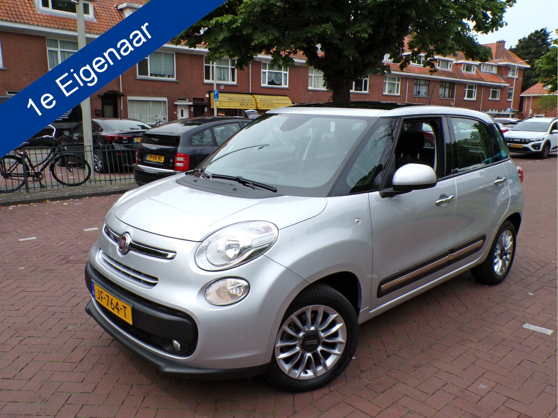 Fiat 500L 0.9 TwinAir Lounge van 1e eigenaar panorama dak n., Auto's, Fiat, Gebruikt, Euro 6, Parkeersensor, Origineel Nederlands