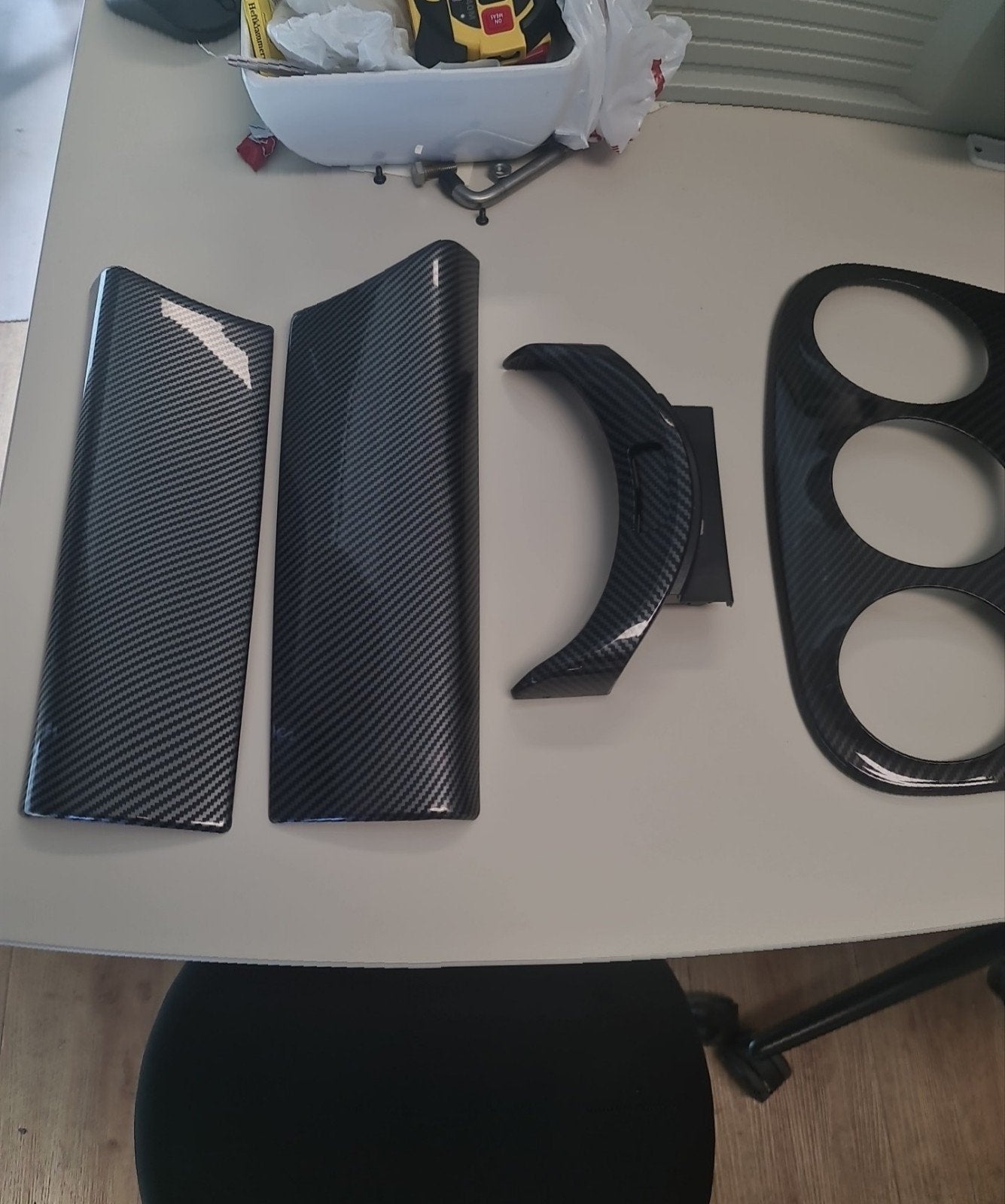 Mercedes-Benz C-Klasse W205 carbon set, Ophalen of Verzenden, Gebruikt, Mercedes-Benz