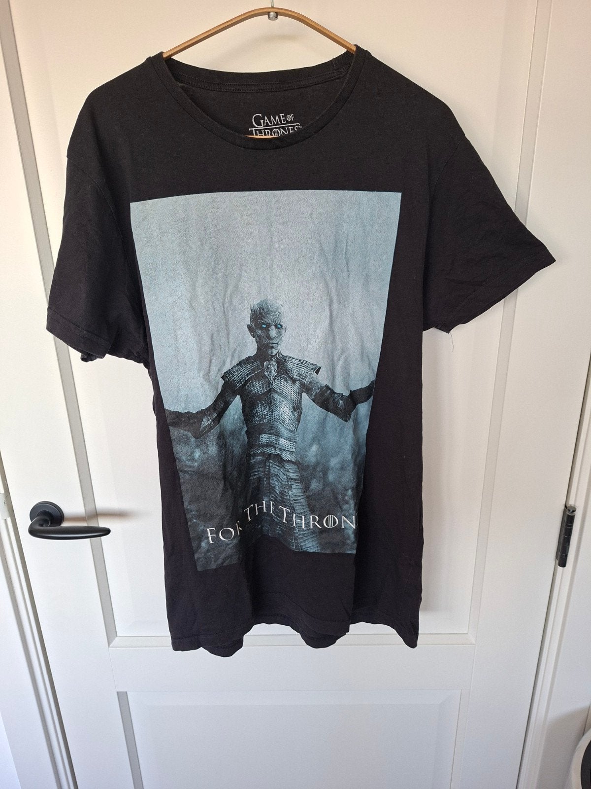 Game of Thrones T-shirt - Night King - Maat L, Maat 52/54 (L), Verzenden, Zwart, Game of Thrones