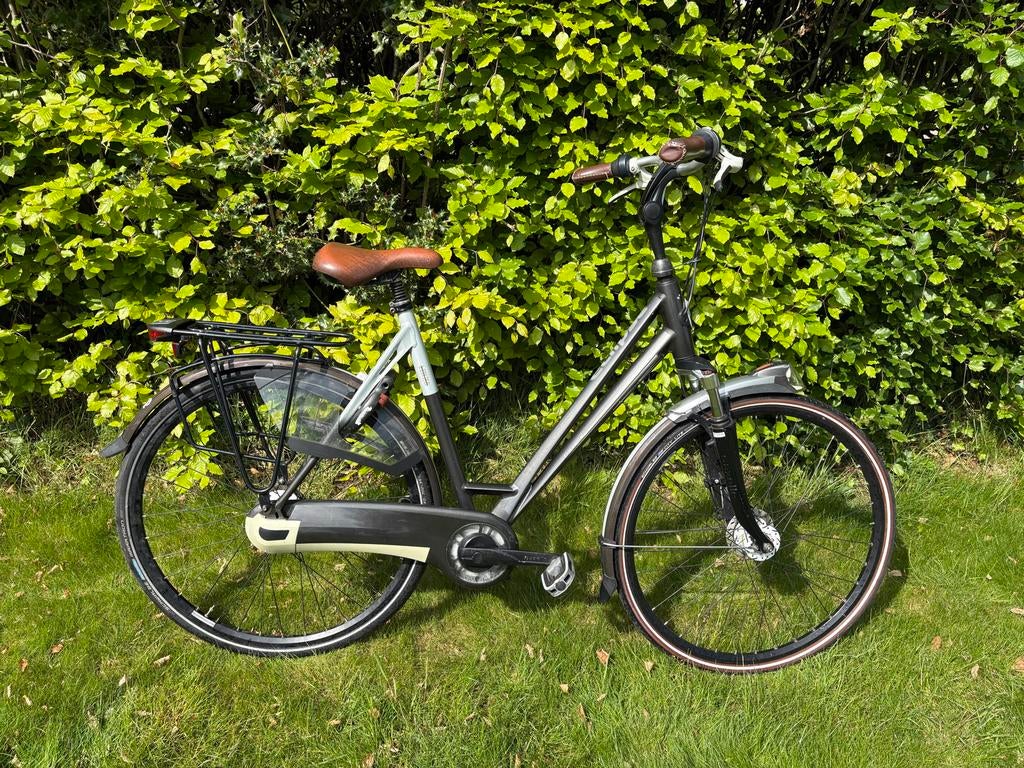 Gazelle Eclipse Damesfiets 51 inch, 8 versnellingen, Ophalen, Gebruikt, Versnellingen, 50 tot 53 cm