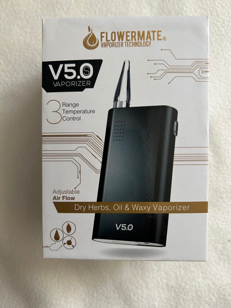 Flowermate Vaporizer V5.0 (2x gebruikt,met vele accessoires), Verzenden, Zo goed als nieuw, Overige typen