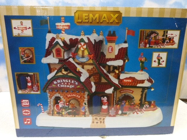 lemax Kringle's Cottage kerstdorp kersthuisjes elfjes kerst, Ophalen of Verzenden