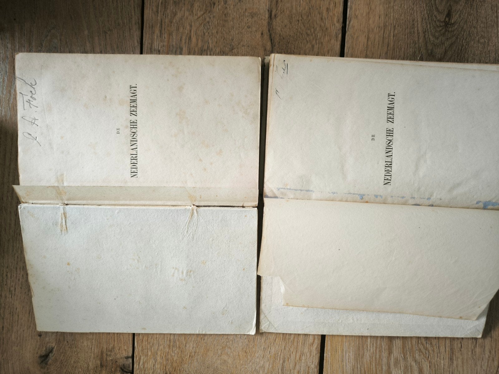 'Nederlandsche Zeemagt' -J. J. Backer Dirks, Ophalen of Verzenden, Gelezen