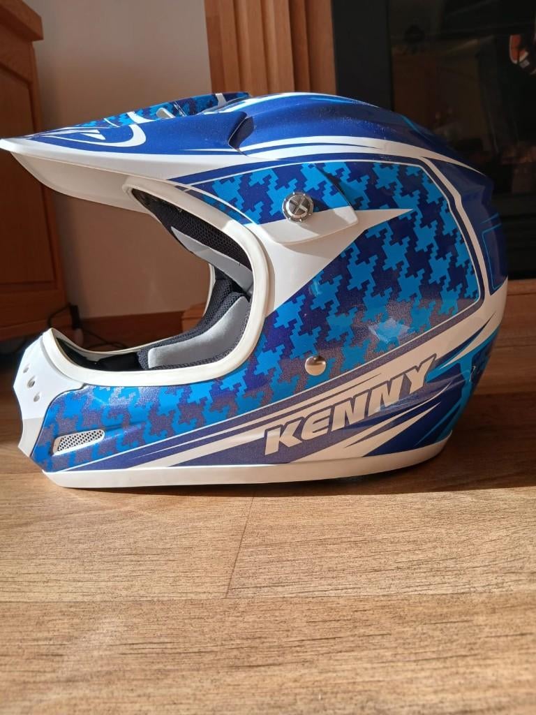 Kinder Kenny cross helm. Zo goed als nieuw!, Motoren, XS, Kinderen, Offroadhelm, Nieuw zonder kaartje