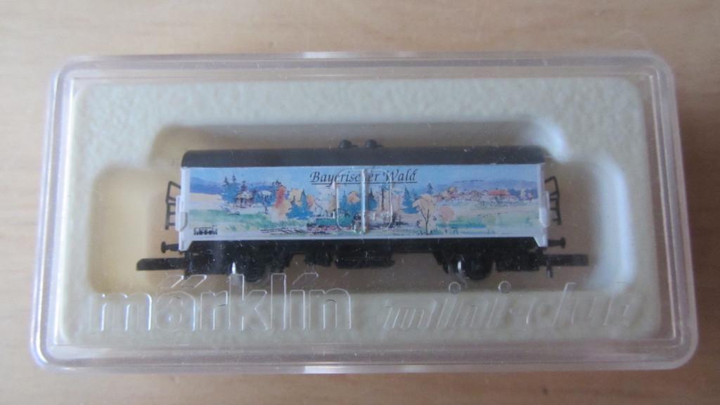 Märklin mini club : koelwagon ''Bayerische Wald'' - Z - Rare, Gebruikt, Gelijkstroom, Wagon, Ophalen of Verzenden
