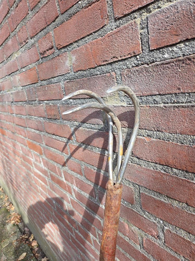 tuin driepoot cultivator rvs, Tuin en Terras, Hand-tuingereedschap, Ophalen of Verzenden, 'T Olde Gre-j, Info@toldegrej.nl, Endepoelstraat 20f Didam