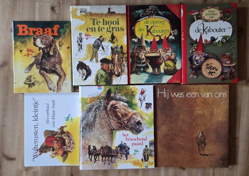 Diverse boeken van Rien Poortvliet (7 stuks), Ophalen of Verzenden, Zo goed als nieuw, Rien Poortvliet, Prentenboek