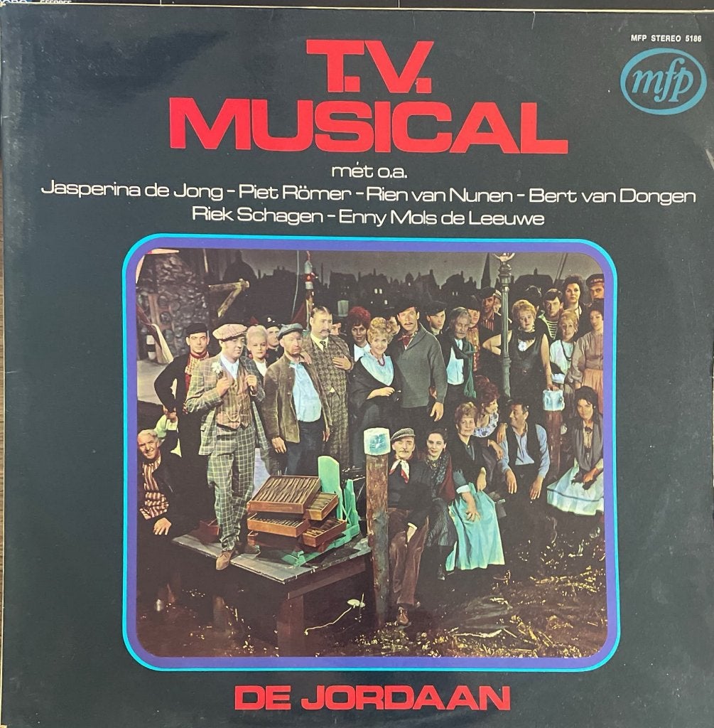 T.V Musical De Jordaan - Various, LP, Ophalen of Verzenden, Zo goed als nieuw, 12 inch
