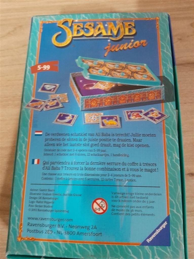 sesame junior - s4760, Hobby en Vrije tijd, Verzenden, Zo goed als nieuw