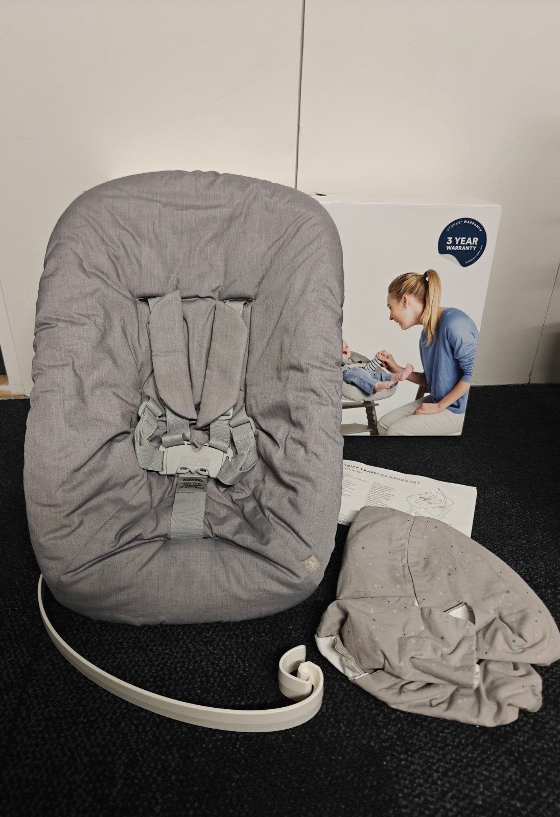 Stokke Tripp Trapp newborn set, Kinderen en Baby's, Ophalen, Zo goed als nieuw, Overige merken, Met gordel(s) of riempje(s)
