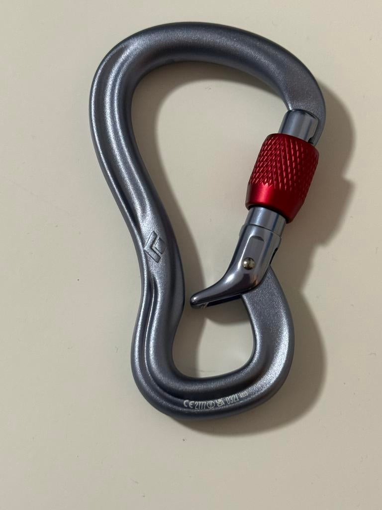 Black Diamond Karabijn met vergrendeling, Ophalen of Verzenden, Nieuw, Klimsport-accessoire