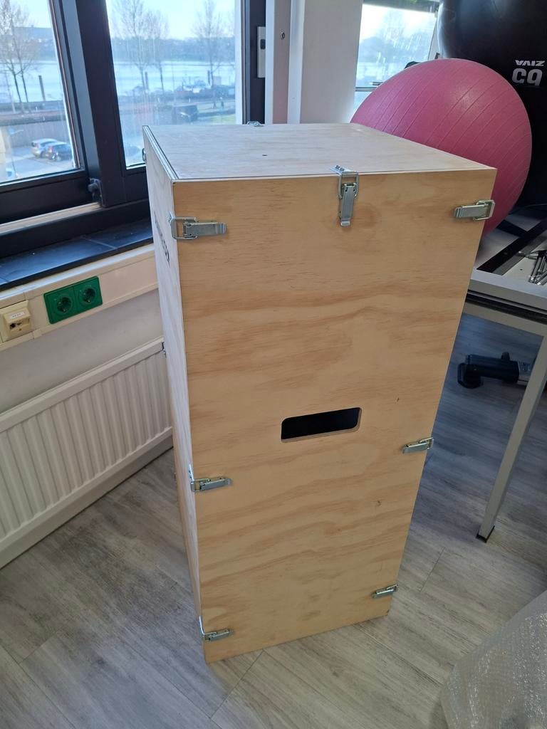 Houten transportkist - 53x49.5x114.5 cm transport kist bak, Ophalen