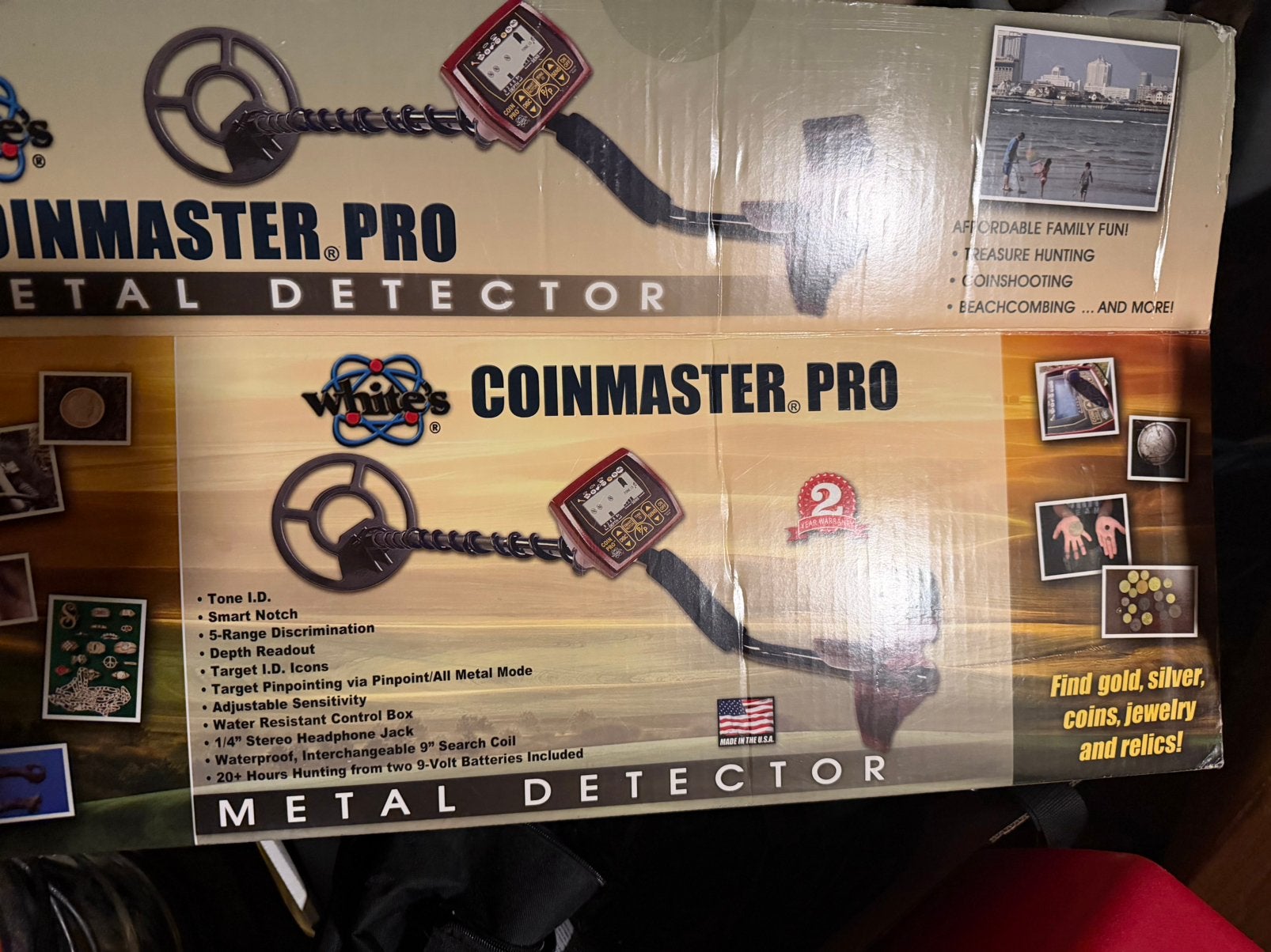 Coinmaster pro metaaldetector, Ophalen of Verzenden, Gebruikt