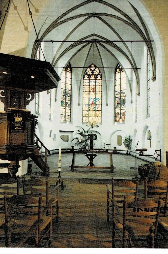 Rheden, interieur  Kerk, Ophalen of Verzenden, Ongelopen, Gelderland