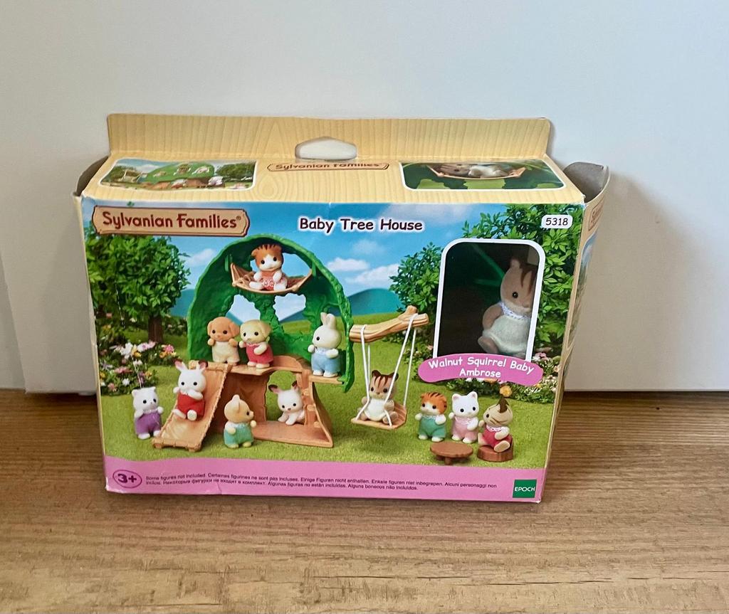 Sylvanian Families baby boomhut, Verzamelen, Speelgoed, Ophalen, Zo goed als nieuw