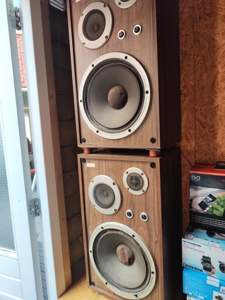 Luidspreker, Gebruikt, 120 watt of meer, Front, Rear of Stereo speakers, Ophalen