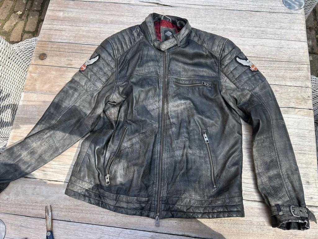 leren jas Harley zomerjas, Motoren, Kleding | Motorkleding, Heren, Jas | leer, Harley Davidson, Ophalen of Verzenden
