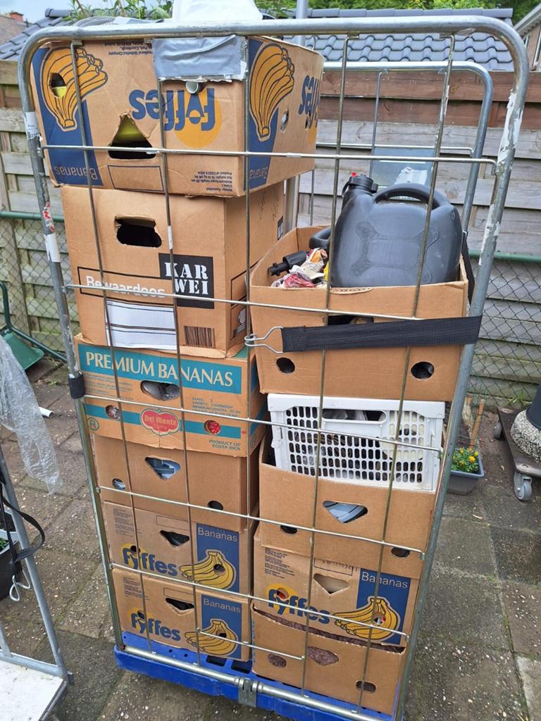 Rommelmarkt spullen, Doe-het-zelf en Verbouw, Kratten en Dozen, Ophalen, Doos, Minder dan 40 cm, Nieuw