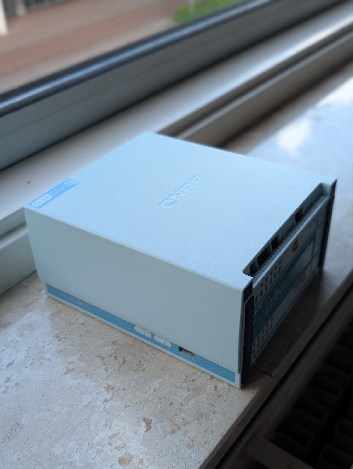 QNAP NAS TS-230 met 2x WD Red Plus 4TB (8TB totaal), Ophalen, Zo goed als nieuw