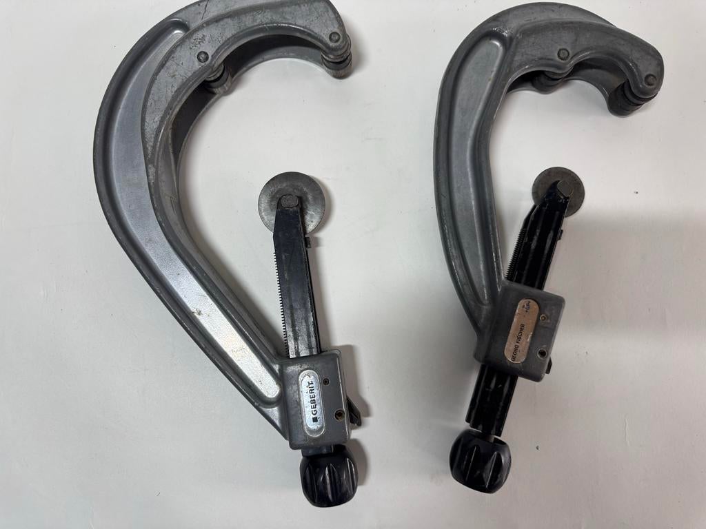 Geberit en Georg Fischer pijpsnijders, Doe-het-zelf en Verbouw, Gereedschap | Handgereedschap, Ophalen of Verzenden, Gebruikt