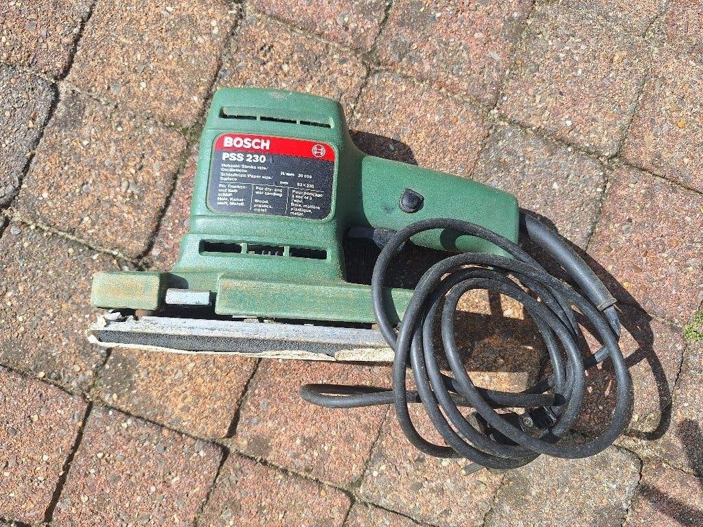 Vlakschuurmachine, Ophalen of Verzenden, Gebruikt, Minder dan 600 watt, Vlakschuurmachine