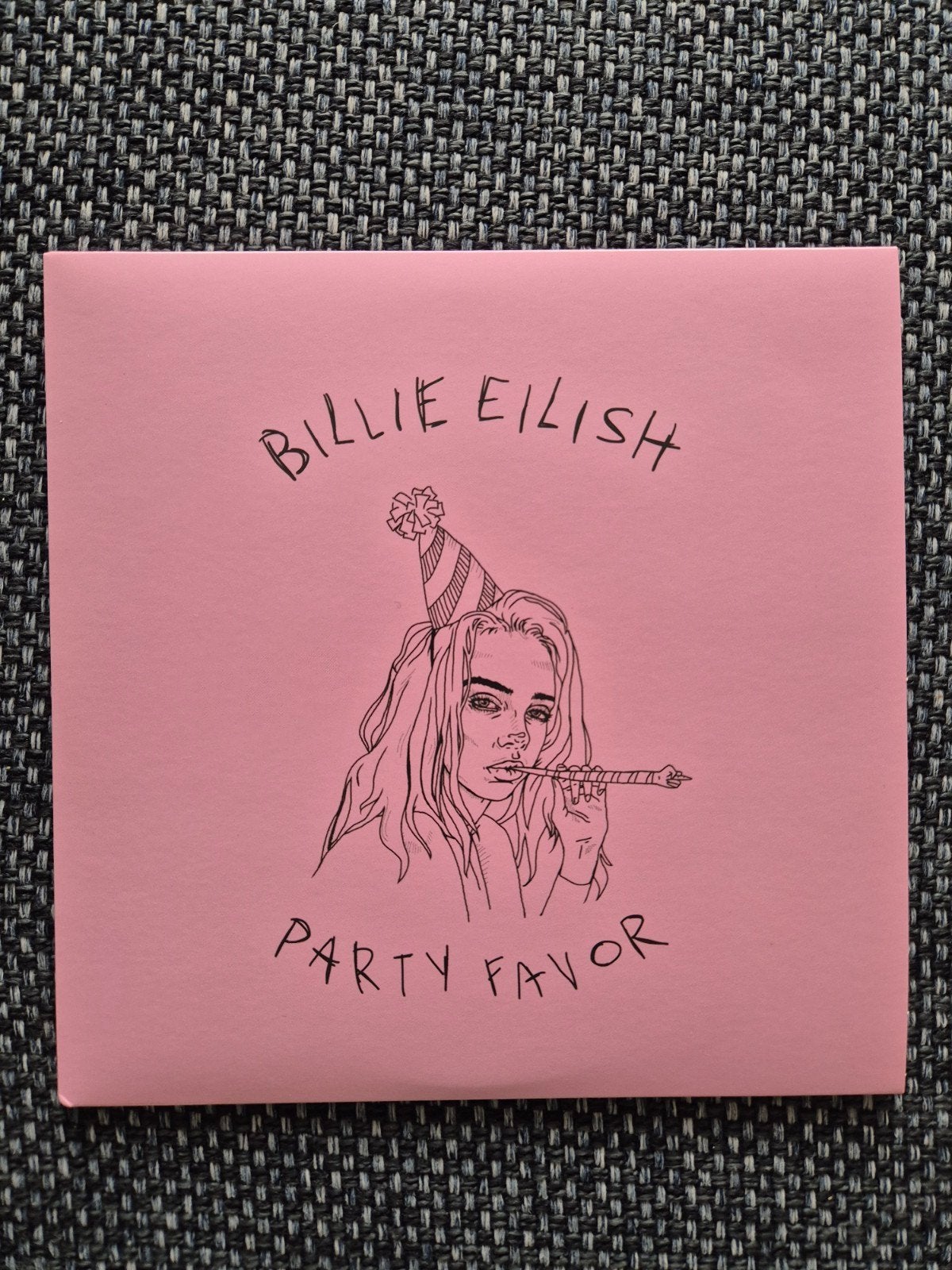 Billie Eilish - Party Favor (Roze Vinyl 7 inch), Verzenden, Zo goed als nieuw, 7 inch, LP