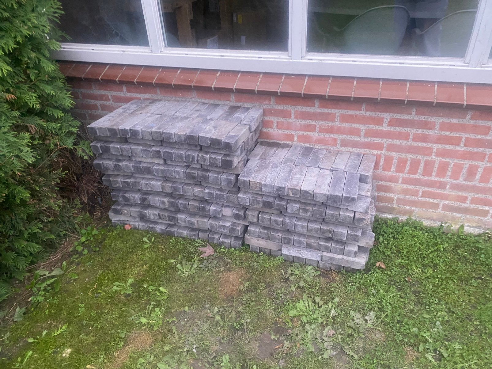 Gebakken klinkers, Ophalen, Zo goed als nieuw, Beton, Klinkers
