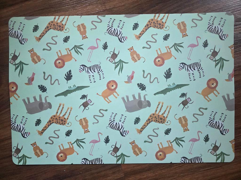 Safari placemat, Ophalen, Nieuw