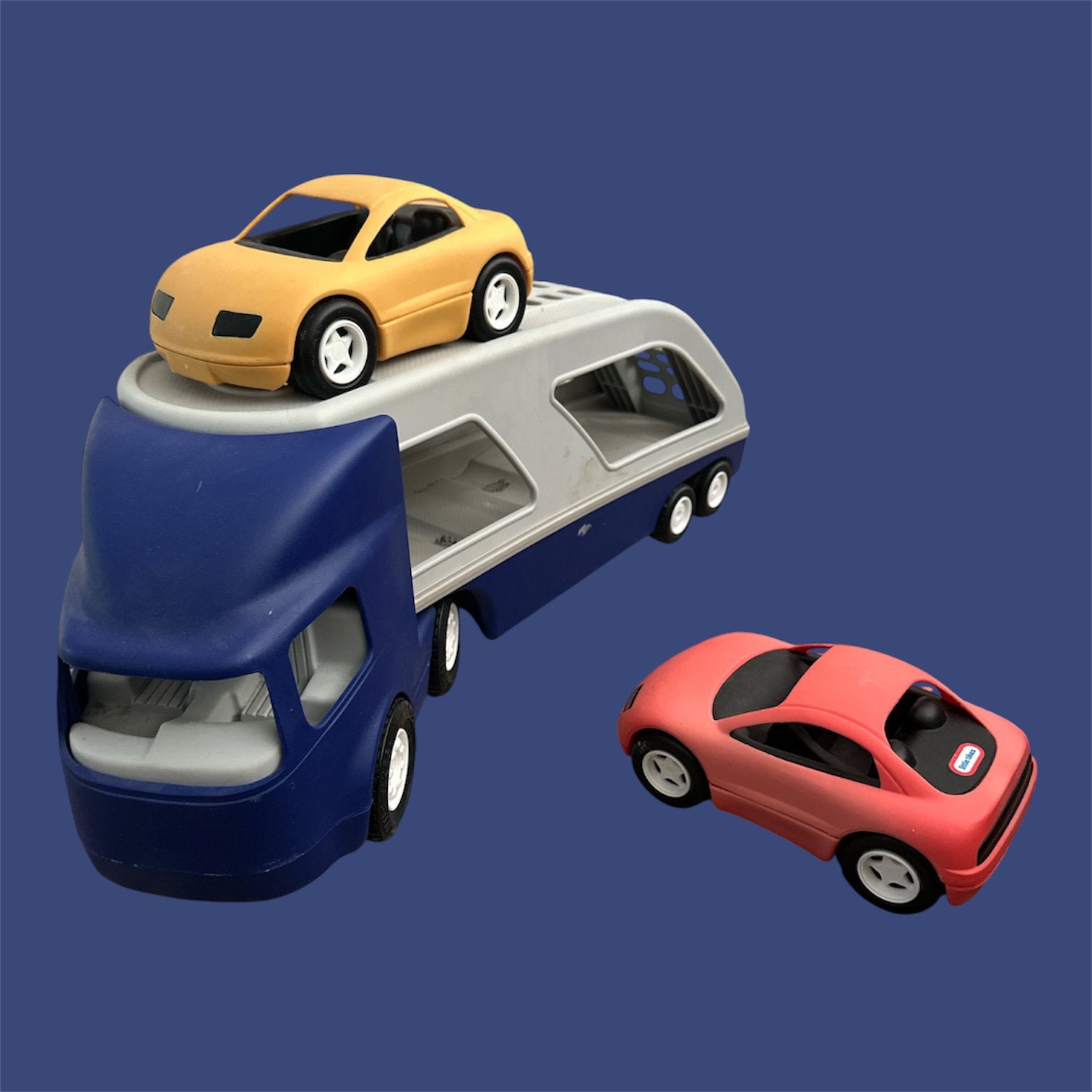 Little tikes autotransporter zgan, Ophalen of Verzenden, Zo goed als nieuw