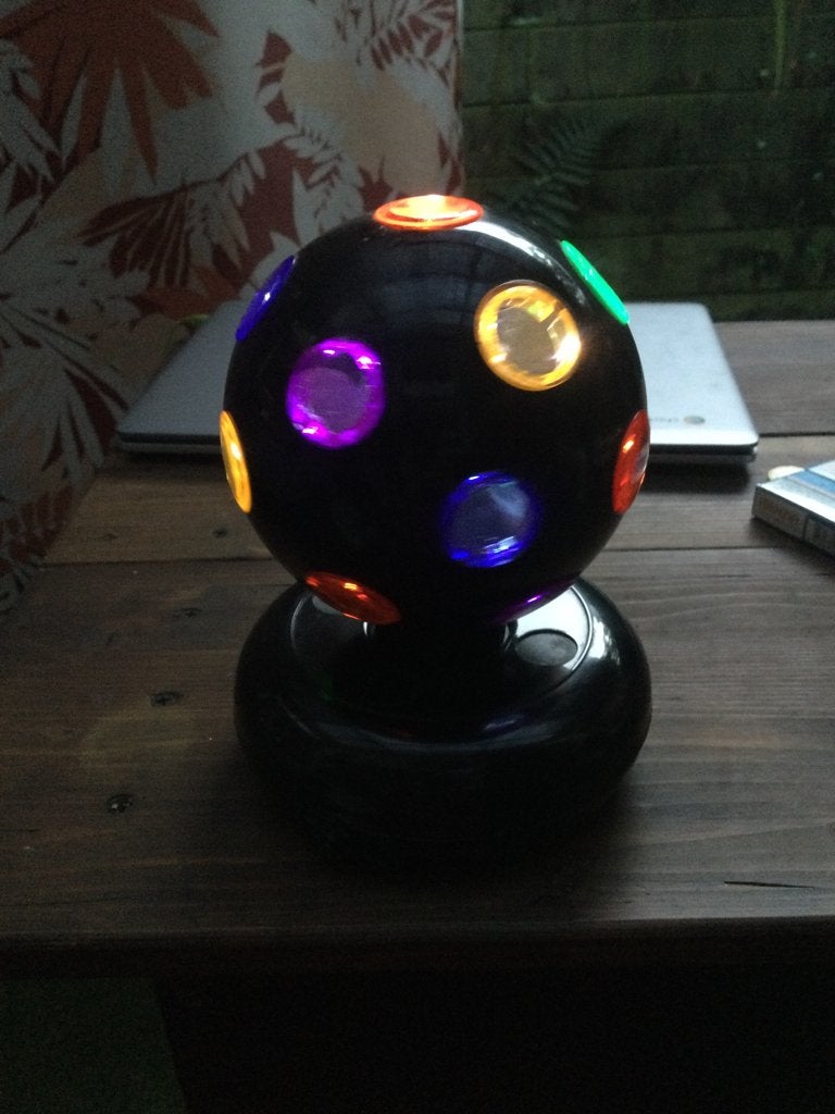 kinder kamer lamp disco ball, Ophalen, Gebruikt