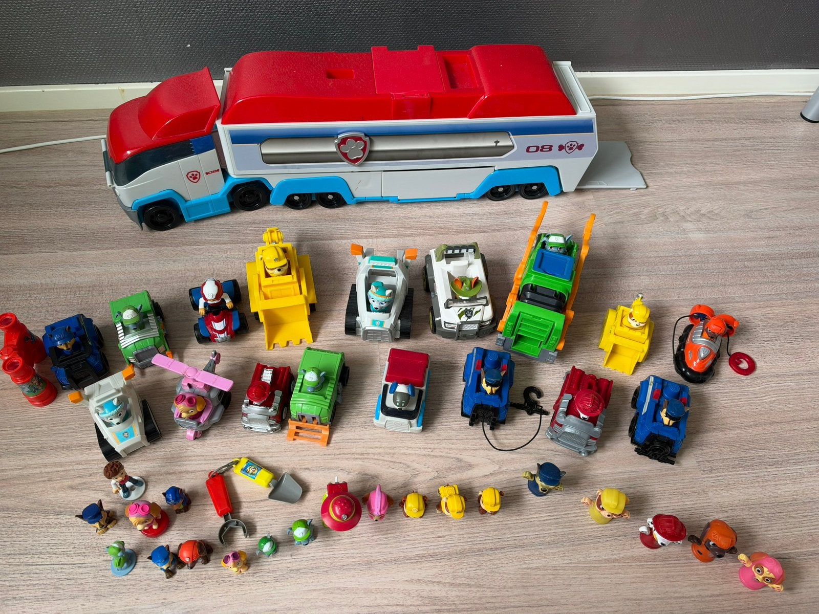 PAW Patrol set met Patroller, voertuigen en figuren, Ophalen, Zo goed als nieuw