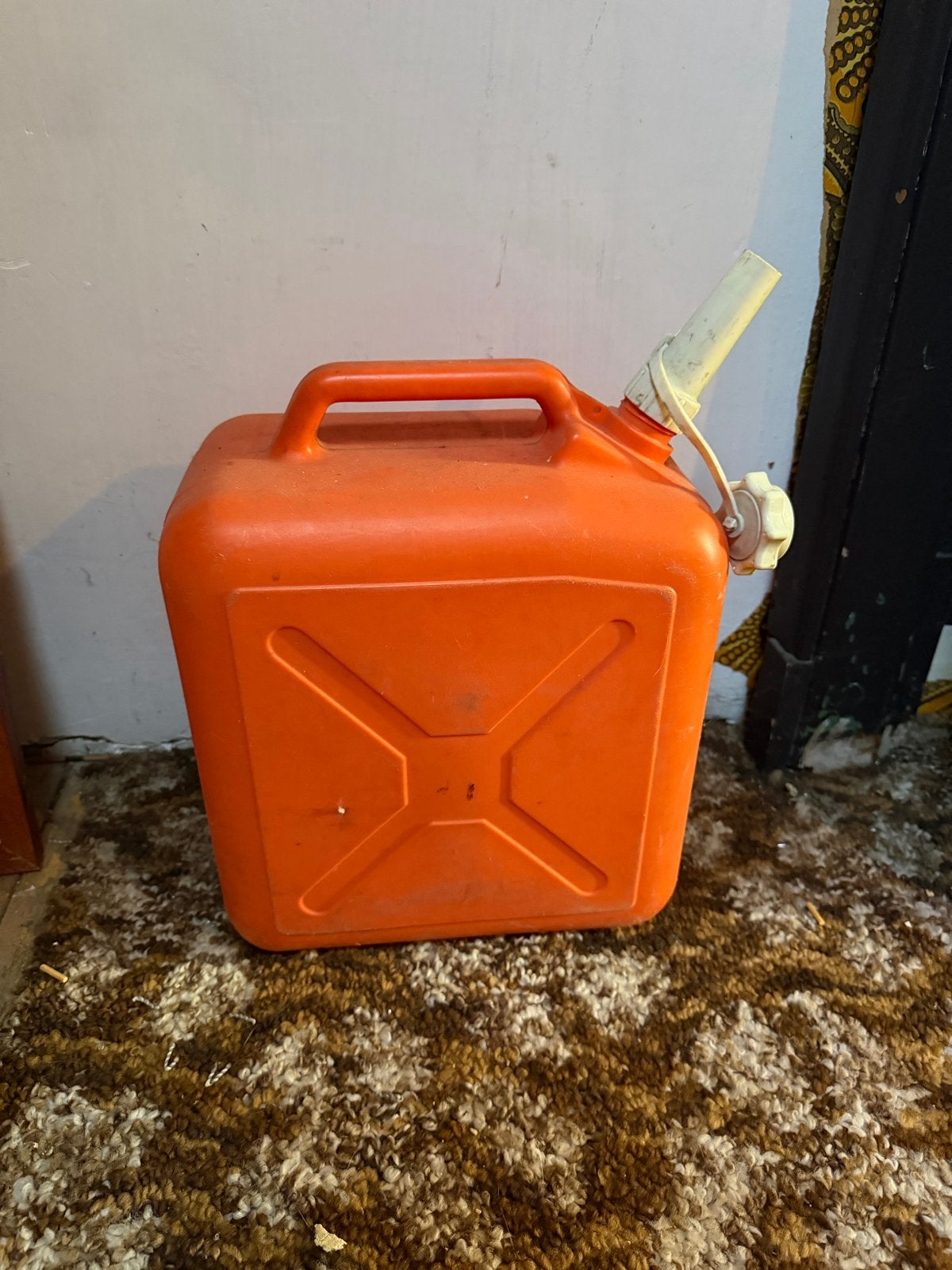 2 Jerrycans 20 Liter Oranje - Gebruikt, Goede Staat, Ophalen