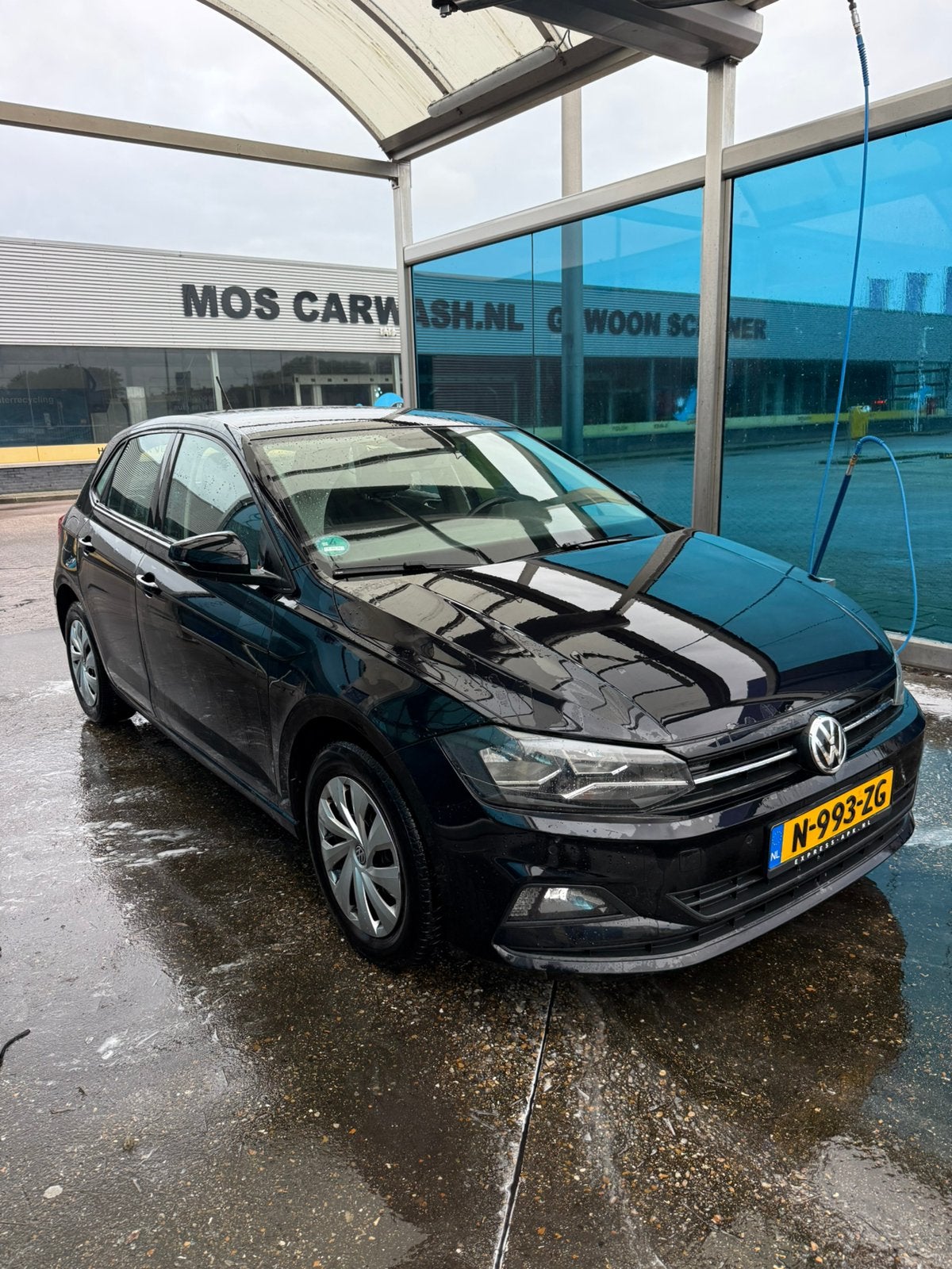 Volkswagen Polo 1.6 TDI 95pk 2018 Zwart, Voorwielaandrijving, Zwart, Particulier, 125 €/maand