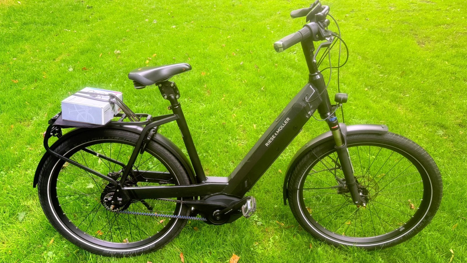 Luxe goede Elektrische fiets Riese & Müller Nevo GT 56cm, Fietsen en Brommers, Gebruikt, 50 km per accu of meer, 55 tot 59 cm