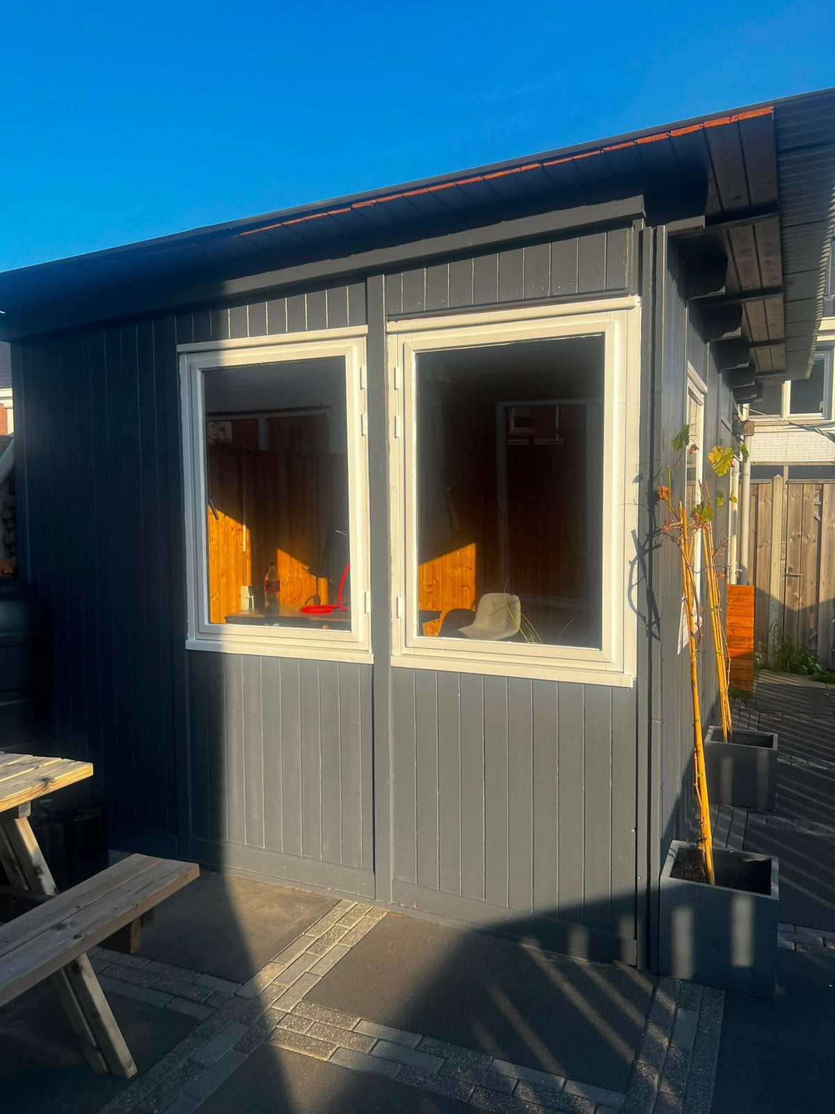 Blokhut/oude keet gratis, Tuin en Terras, Ophalen, Zo goed als nieuw, Blokhut