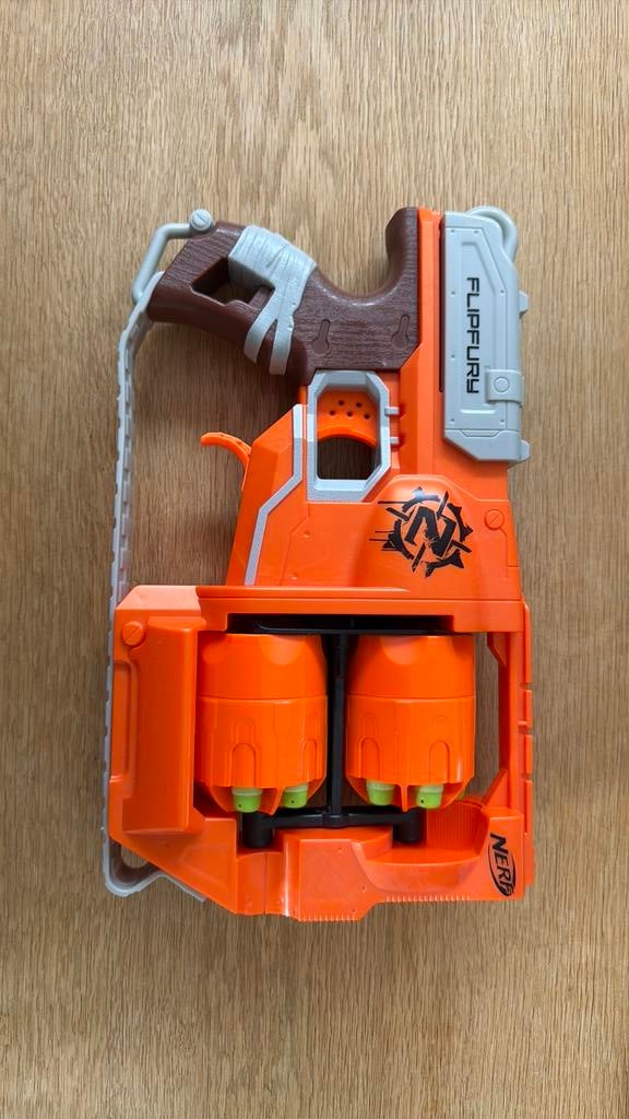 Nerf flipfury inclusief pijltjes, Ophalen of Verzenden, Zo goed als nieuw