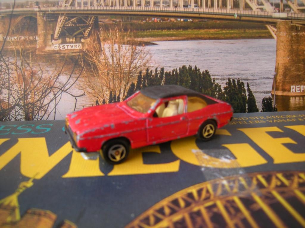 majorette ford capri, Ophalen of Verzenden, Gebruikt, Auto