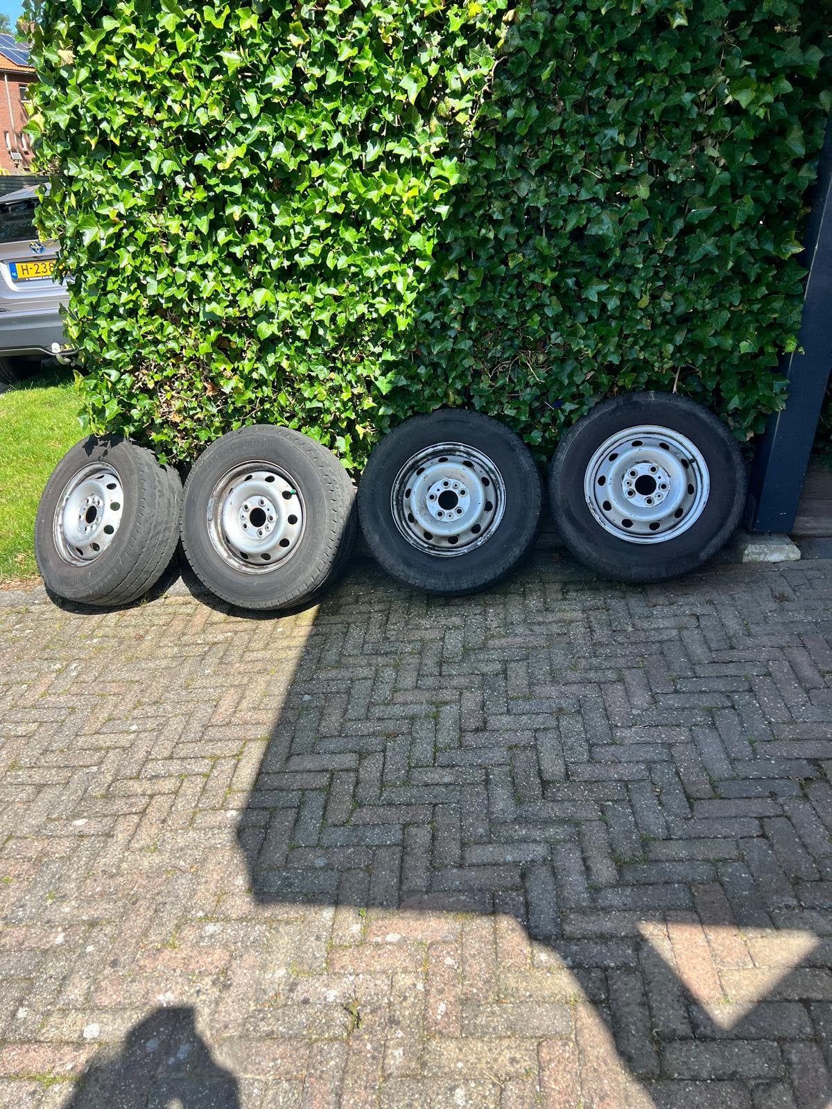 Camper banden op velg, Auto-onderdelen, Banden en Velgen, Ophalen, 15 inch, Banden en Velgen, Zomerbanden