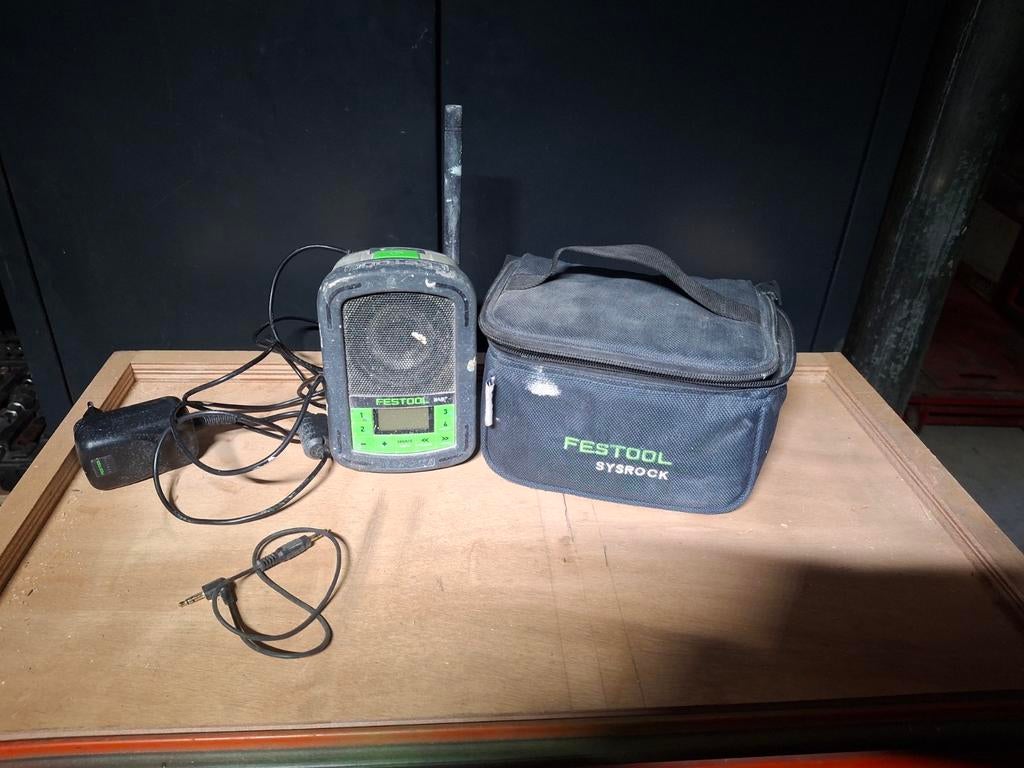 Goed werkende Festool radio (SYSROCK), Ophalen of Verzenden, Gebruikt