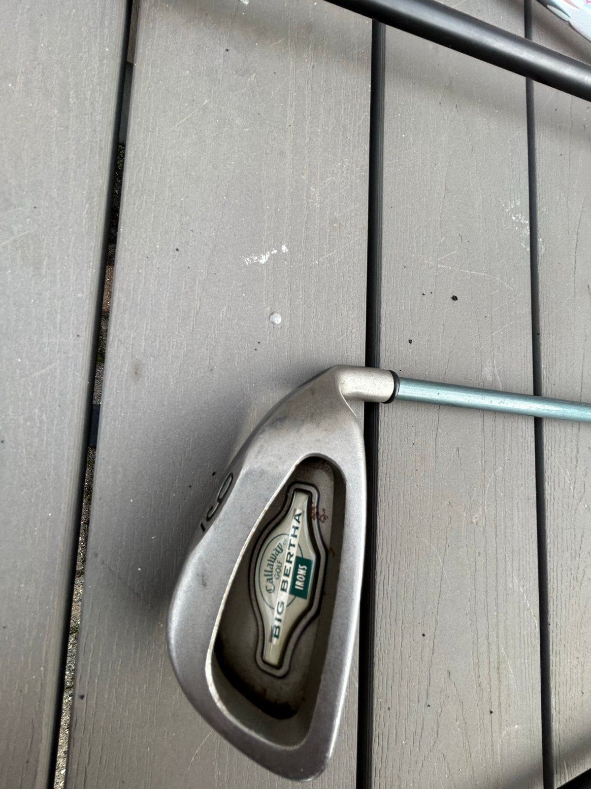 Callaway Big Bertha Irons 9 - Golfclub, Ophalen of Verzenden, Gebruikt, Club, Callaway