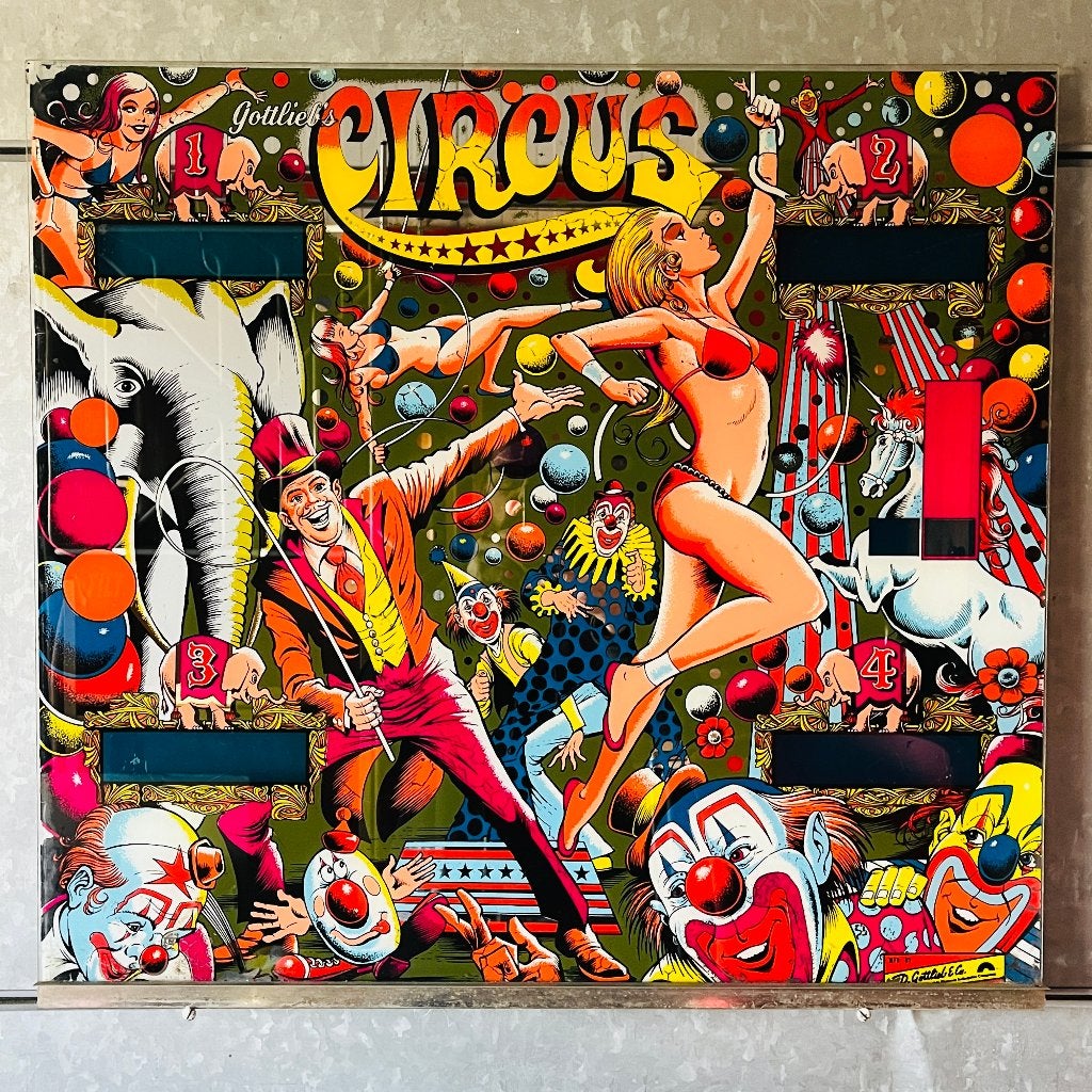 Gottlieb's Flipperkast Circus uit 1980 kopruit, Verzamelen, Automaten | Flipperkasten, Ophalen, Gebruikt, Gottlieb, Circus