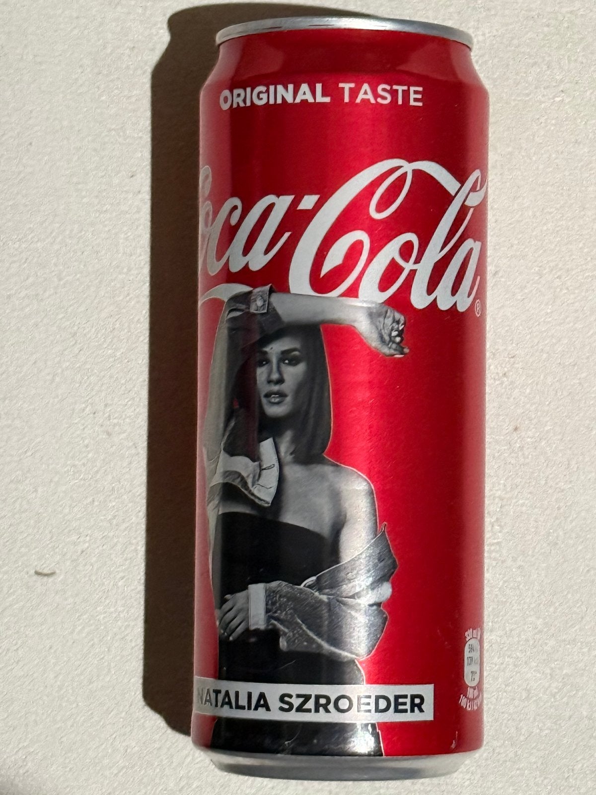 Coca-Cola - ‘Blikje Natalia Szroeder’, Ophalen of Verzenden, Zo goed als nieuw, Verpakking