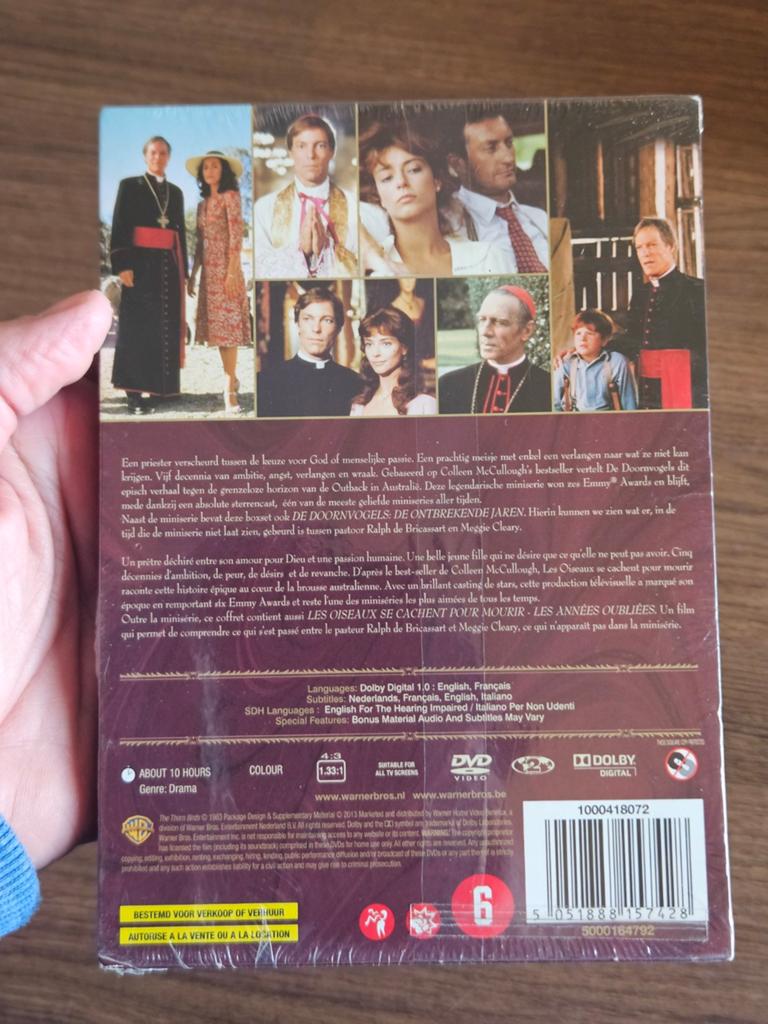 DVD box De Doornvogels  - de complete collectie NIEUW, Vanaf 6 jaar, Ophalen of Verzenden, Nieuw in verpakking, Drama