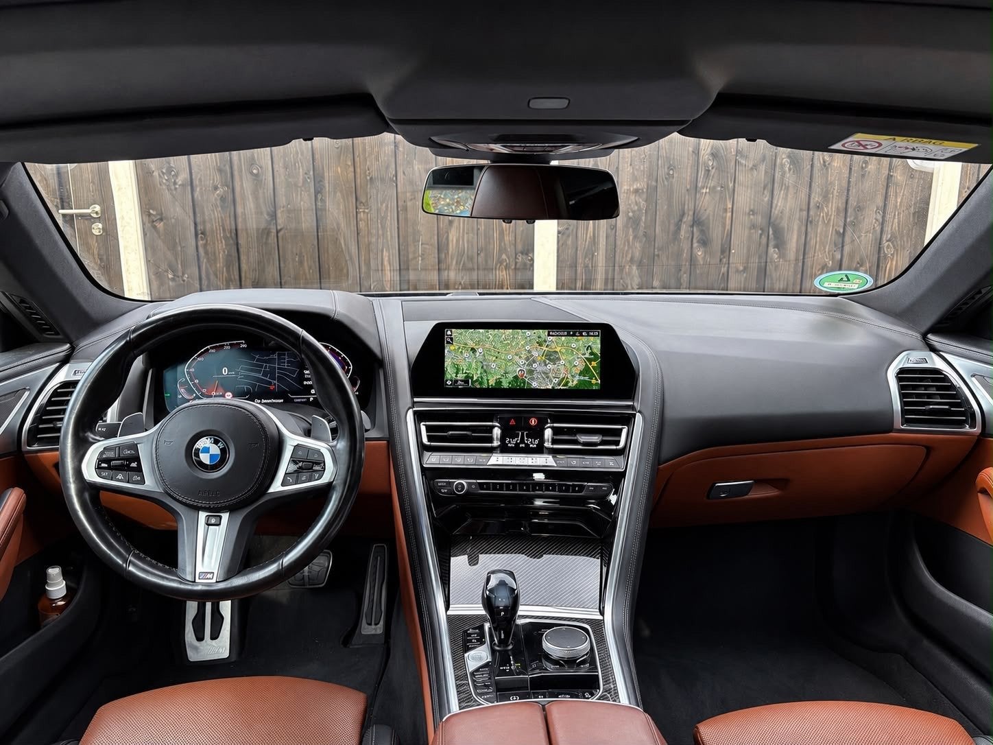 BMW 8-serie 840i xDrive M-Sport Individual / Air-collar / St, Auto's, Automaat, Dealer onderhouden, Gebruikt, Cabriolet