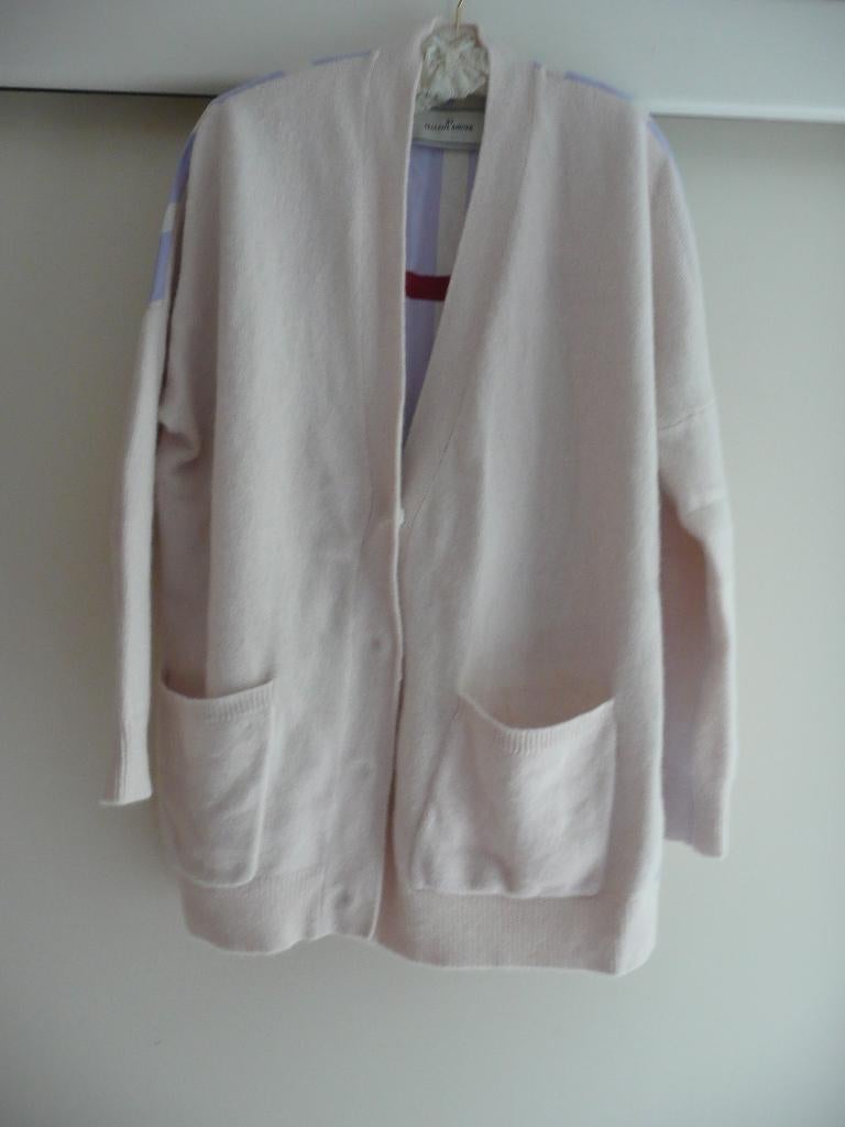 By Malene Birger vest wit zijde wol angora oversized S 36 38, Kleding | Dames, Truien en Vesten, Zo goed als nieuw, Maat 36 (S)