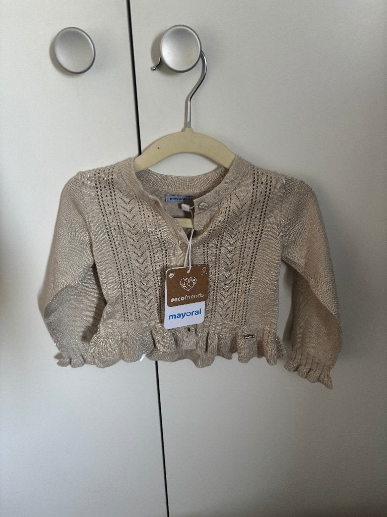 Vestje van Mayoral maat 86 (advr 184), Kinderen en Baby's, Babykleding | Maat 86, Mayoral, Nieuw, Ophalen of Verzenden, Truitje of Vestje
