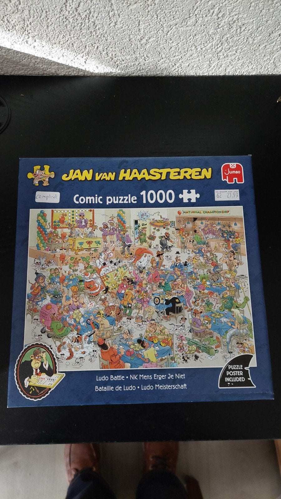 5 jan van haasteren puzzels., Ophalen of Verzenden, 500 t/m 1500 stukjes, Zo goed als nieuw