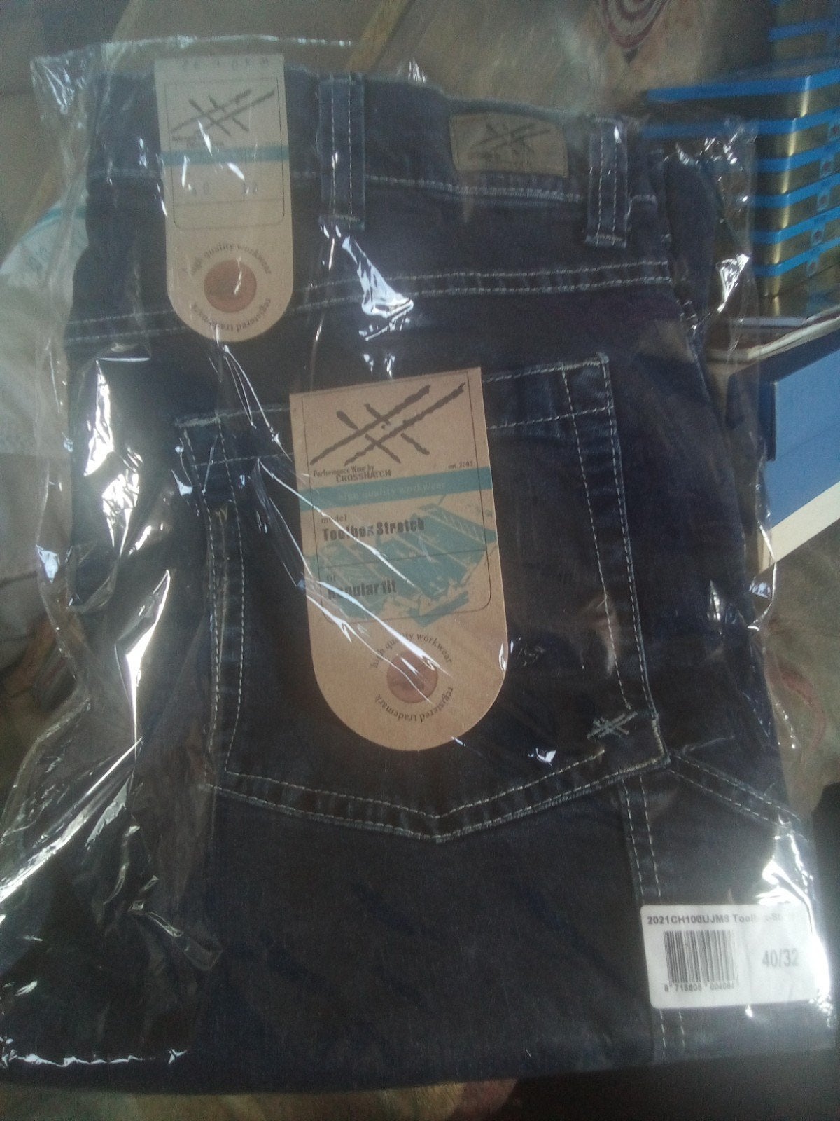 Nieuwe spijkerbroek - Maat 40/32, Kleding | Heren, Spijkerbroeken en Jeans, Onbekend, Blauw, Overige jeansmaten, Nieuw